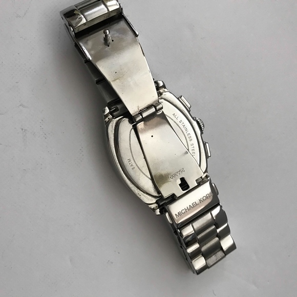 Michael Kors Oversized Silver Watch main image 5